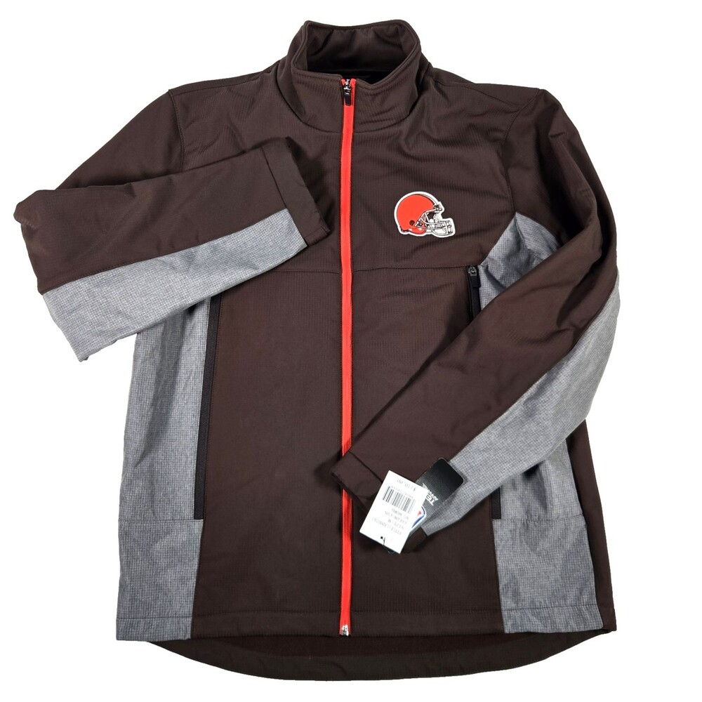 Nike On Field NFL Cleveland Browns Softshell Full Zip Jacket Women's Medium New